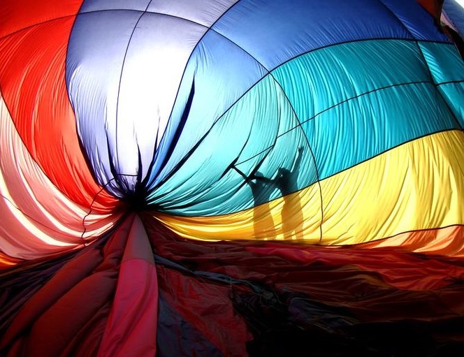 In the heights! -My balloon ride over Teotihuacan